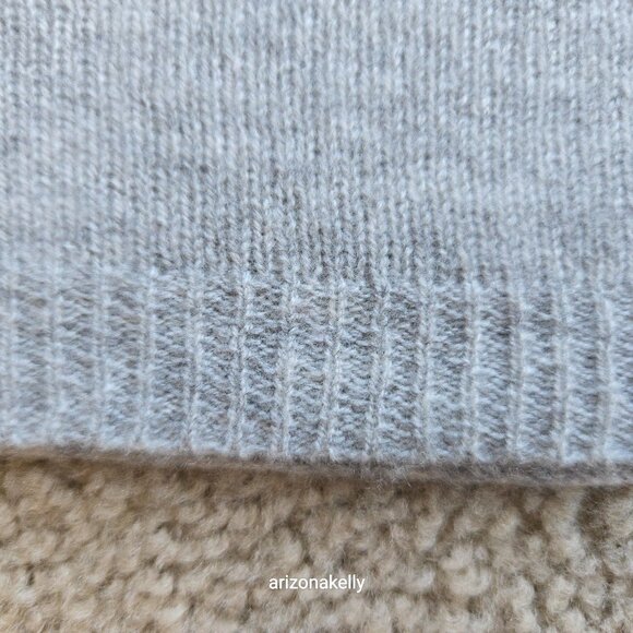 NWOT Deane & White Cashmere Wrap Huge Heather Grey - Picture 2 of 6